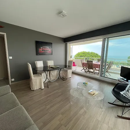 Apartment T3 A Avec Vue Mer, Terrasse, Wifi Et Parking - Fr-1-374-52 *