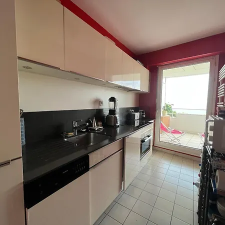 Apartment T3 A Avec Vue Mer, Terrasse, Wifi Et Parking - Fr-1-374-52
